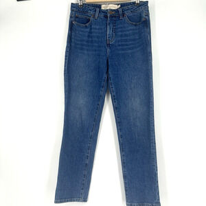 Soft Surroundings Ultimate Vintage Denim Girlfriend Jeans Straight Leg Size 6